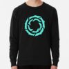 ssrcolightweight sweatshirtmensblack lightweight raglan sweatshirtfrontsquare productx1000 bgf8f8f8 1 - Sea Of Thieves Merch